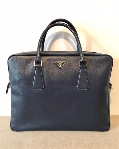 navy blue prada briefcase|Women's Briefcases .